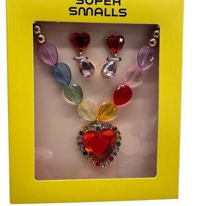 Multicolor Heart Jewelry Set